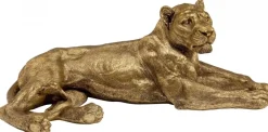 Dekoracja Stojąca Lion 113x40 Cm Złota