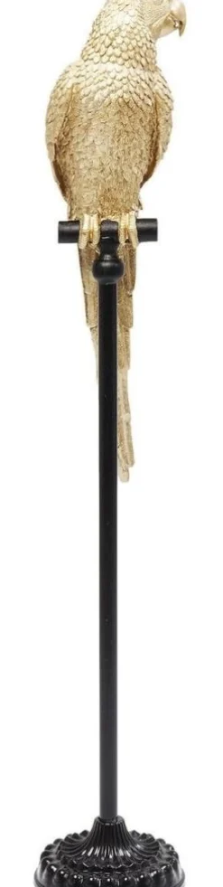 Dekoracja Stojąca Parrot 23x120 Cm Złota