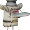 Dekoracja Stojąca Stalowa Postarzana Robot Gottlieb 74 Cm