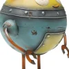 Dekoracja Stojąca Stalowa Postarzana Robot Rudiger 32 Cm