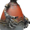 Dekoracja Stojąca Stalowa Postarzana Robot Anthony 92 Cm