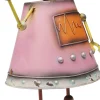 Dekoracja Stojąca Stalowa Postarzana Robot Gabby 62 Cm