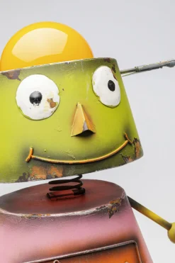 Dekoracja Stojąca Stalowa Postarzana Robot Gabby 62 Cm