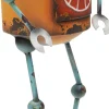 Dekoracja Stojąca Stalowa Postarzana Robot Sunny 52 Cm