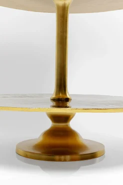 Etażerka Wysoka Aluminiowa Złota Ø60x162 Cm