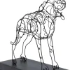 Figurka Dekoracyjna Attack Dog 31x36 Cm Czarna