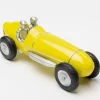 Figurka Dekoracyjna Auto Wyścigowe żółte 26 Cm