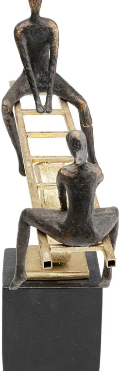 Figurka Dekoracyjna Balance 45x41 Cm Czarno-złota