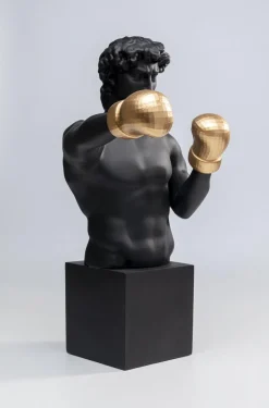 Figurka Dekoracyjna Balboa 50x68 Cm Czarno-złota