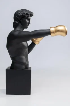 Figurka Dekoracyjna Balboa 50x68 Cm Czarno-złota