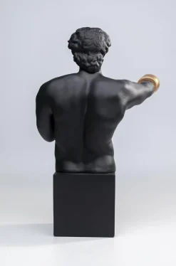 Figurka Dekoracyjna Balboa 50x68 Cm Czarno-złota