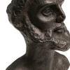 Figurka Dekoracyjna Bearded Man 9x11 Cm Antracytowa