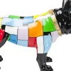 Figurka Dekoracyjna Bulldog 60x43 Cm Kolorowa