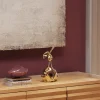Figurka Dekoracyjna Bunny 17x37 Cm Złota