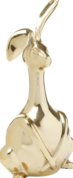 Figurka Dekoracyjna Bunny 17x37 Cm Złota