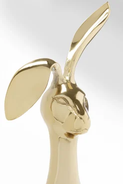 Figurka Dekoracyjna Bunny 17x37 Cm Złota