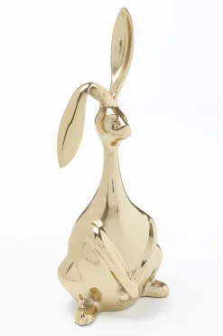 Figurka Dekoracyjna Bunny 26x52 Cm Złota