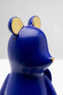 Figurka Dekoracyjna Ceramiczna Niebieska 14x20 Cm