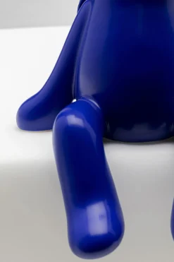 Figurka Dekoracyjna Ceramiczna Niebieska 14x20 Cm