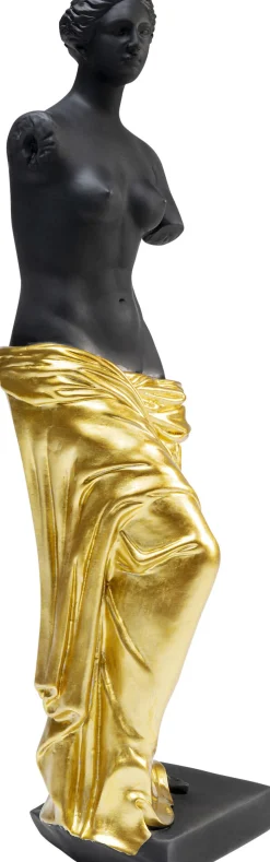 Figurka Dekoracyjna Classic Beauty 14x48 Cm Czarno-złota