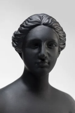 Figurka Dekoracyjna Classic Beauty 14x48 Cm Czarno-złota