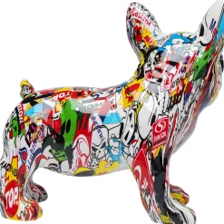Figurka Dekoracyjna Comic Dog Glasses 25x24 Cm Kolorowa