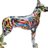 Figurka Dekoracyjna Comic Dog Maddox 39x40 Cm Kolorowa