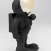 Figurka Dekoracyjna Czarna Astronauta 17x27 Cm