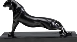 Figurka Dekoracyjna Czarne Pantera Nowoczesna 35x19 Cm
