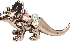 Figurka Dekoracyjna Dino 42x20 Cm Złota