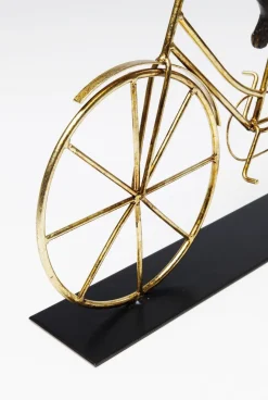 Figurka Dekoracyjna Dog With Bicycle 44x36 Cm