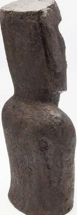 Figurka Dekoracyjna Easter Island 59 Cm Szara