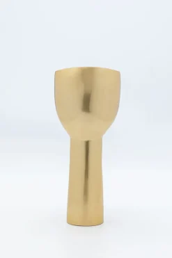 Figurka Dekoracyjna Face 15x36 Cm Złota