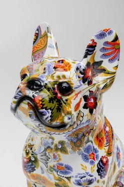 Figurka Dekoracyjna French Bulldog 13x30 Cm Kolorowa