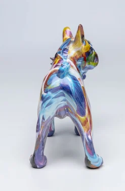 Figurka Dekoracyjna Frenchie 24x22 Cm Kolorowa