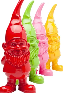 Figurka Dekoracyjna Gnome Colore 18x46 Cm żółta