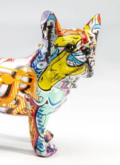 Figurka Dekoracyjna Grafitti Dog 24x22 Cm Kolorowa