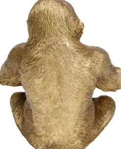 Figurka Dekoracyjna Holding Bowl 33x41 Cm Złota