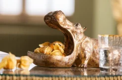 Figurka Dekoracyjna Hungry Hippo 27x17 Cm