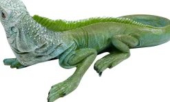 Figurka Dekoracyjna Jaszczurka Zielona 35 Cm