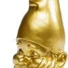 Figurka Dekoracyjna Krasnal Złoty 10x21 Cm