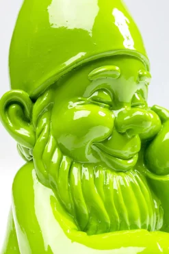 Figurka Dekoracyjna Krasnal Zielony 10x21 Cm