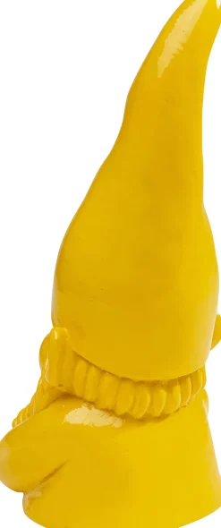Figurka Dekoracyjna Krasnal żółty 10x21 Cm