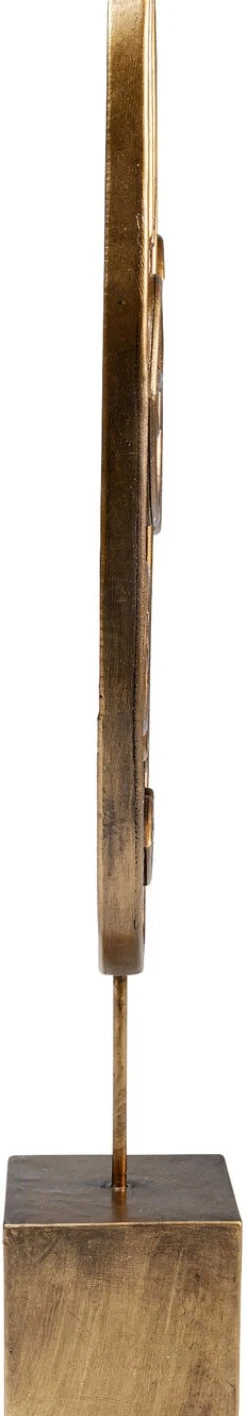 Figurka Dekoracyjna Mask Mathis 18x41 Cm Brązowo-złota