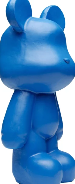 Figurka Dekoracyjna Niebieski Miś 51 Cm