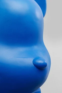 Figurka Dekoracyjna Niebieski Miś 51 Cm