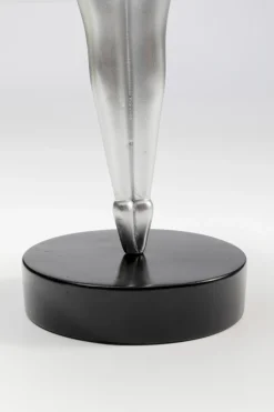Figurka Dekoracyjna Primabalerina Kolorowa Paski Ø22x35 Cm
