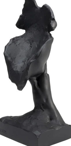 Figurka Dekoracyjna Quiet Face 13x31 Cm Czarna