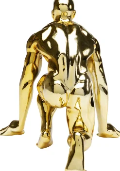 Figurka Dekoracyjna Runner 23x25 Cm Złota