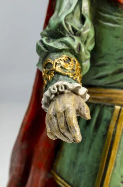 Figurka Dekoracyjna Sir Frenchie Standing 18x41 Cm Kolorowa